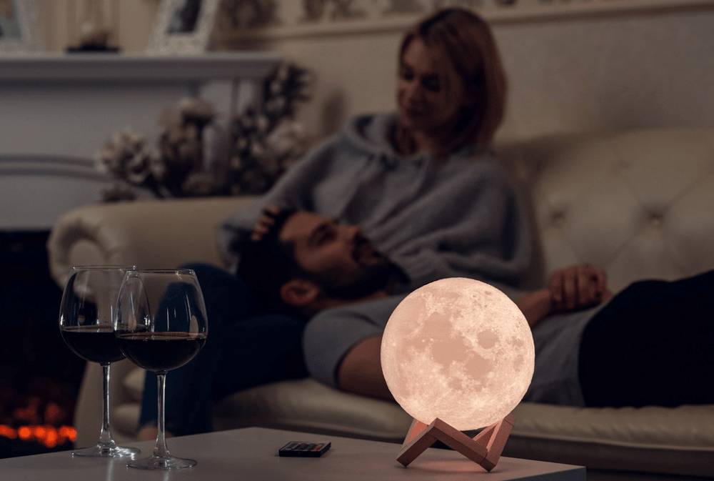 The original 3D Moon Lamp Cyprus by Light Glowing